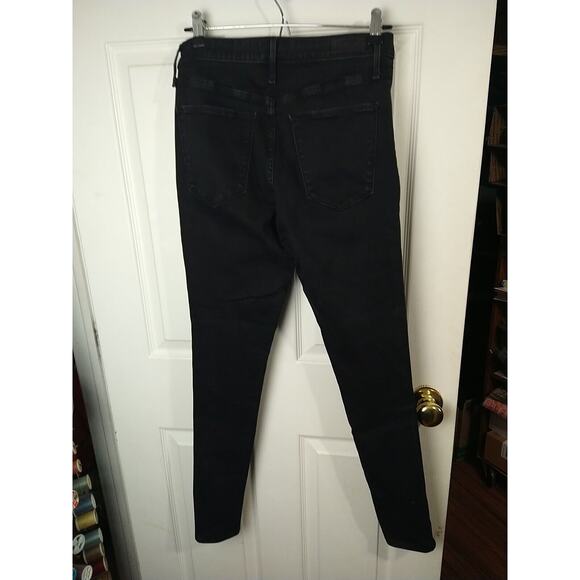Abercrombie&Fitch Woman Jeans Black Simone High Rise Super Skinny - Picture 10 of 10